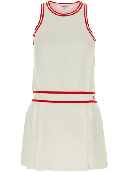 Rochie mini Sporty & Rich de costum alb