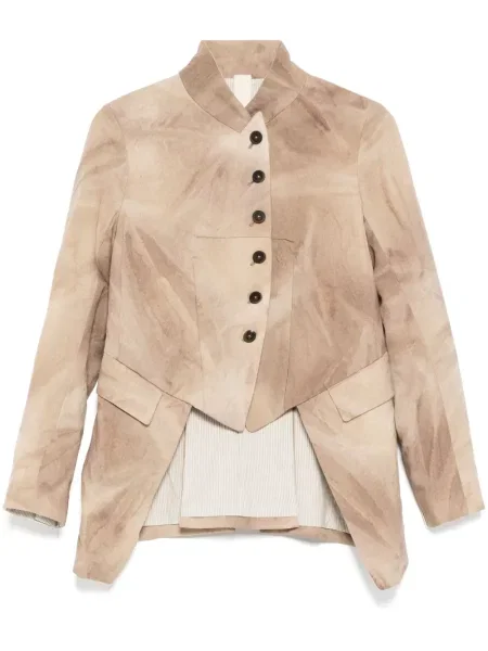 Marynarka Forme D’expression z przetarciami brązowa