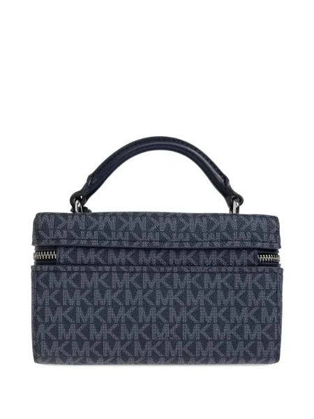 Sneakerși Michael Michael Kors cu imagine cu șireturi din dantelă negru