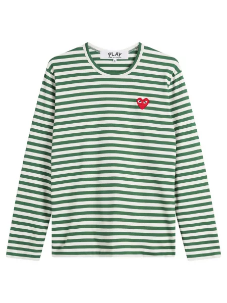 Koszulka Comme Des Garcons Play biała