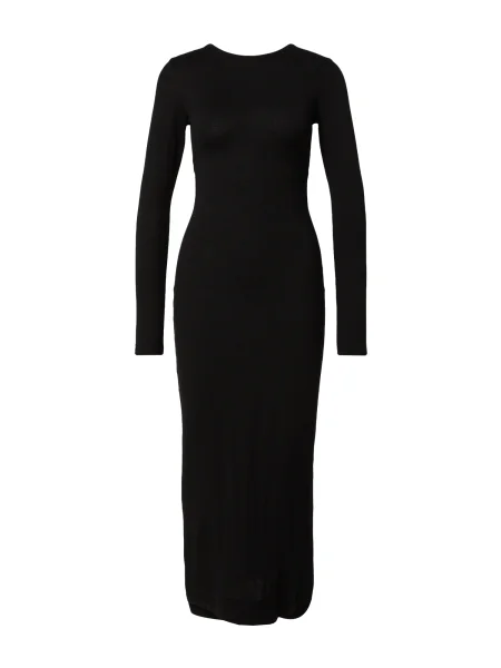 A LOT LESS Rochie tricotat Caroline' negru
