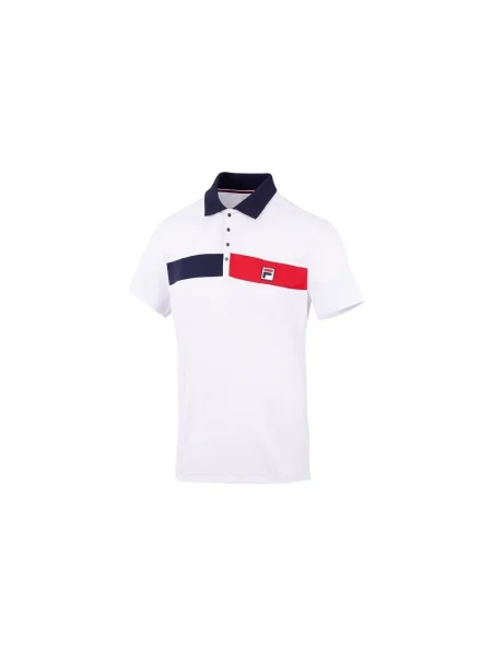 Polo Fila alb