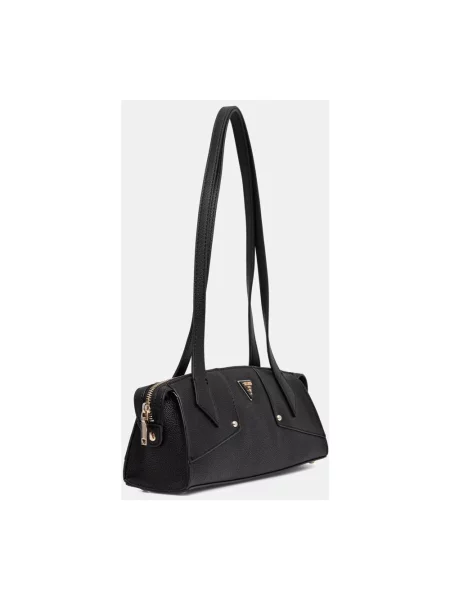 Guess torebka bagietka z imitacji skóry DARCY czarna