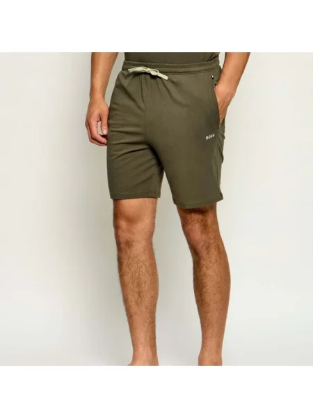 BOSS szorty lounge z Mix&Match Short CW zielone