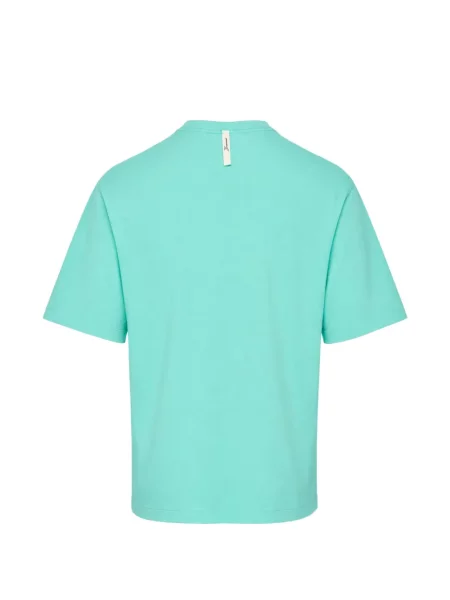 Tricou Jacquemus cu imagine din jerseu verde