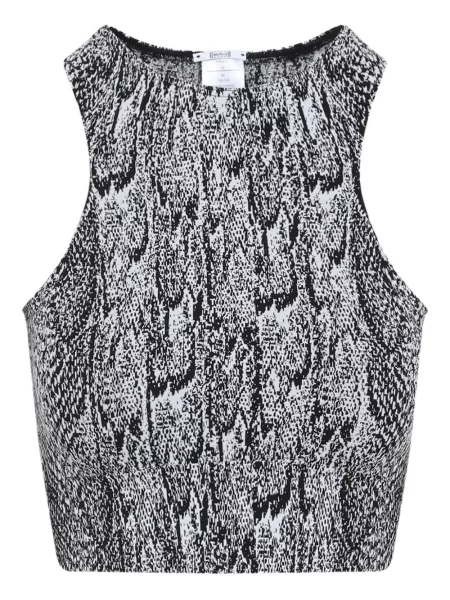 Top Wolford cu imagine negru