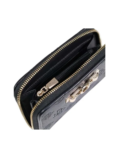 GUESS Portofel ANISE' negru