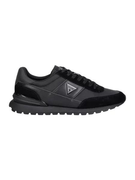 Sneakersy Guess skórzane czarne
