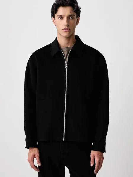 Frame DOUBLE FACE WOOL JACKET geacă de tranziție din lână pentru bărbați