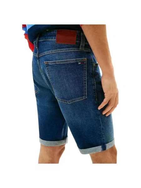 Tommy Jeans muške kratke hlače od trapera plava