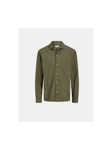 JACK & JONES Cămașă JJETRISTAN oliv verde