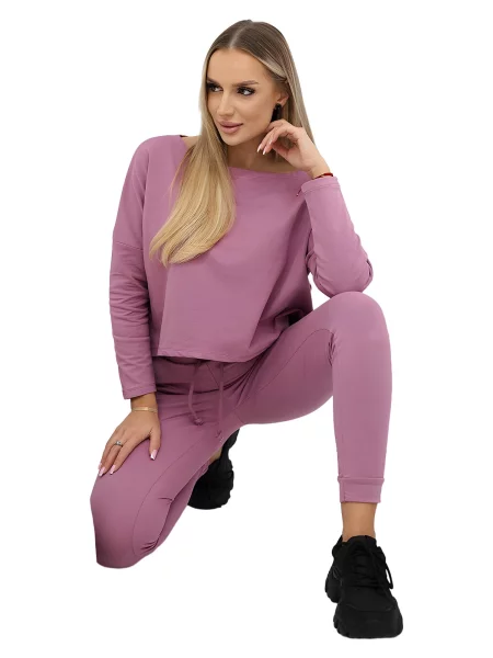 Kalhoty Kesi růžové