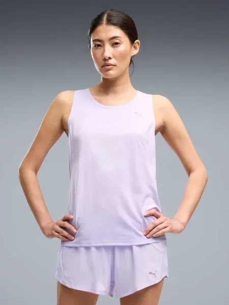Майка Puma для бега фиолетовая