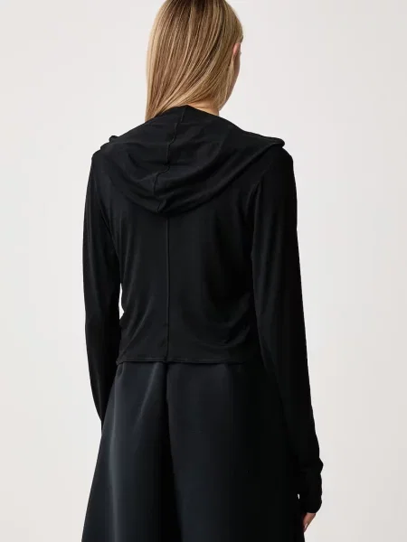 Nike Sportswear блуза с дълги ръкави дамска черно