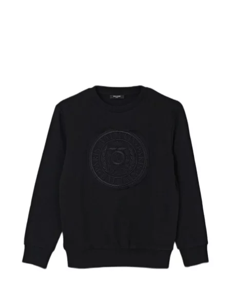 Bluza dziecięca Balmain czarna