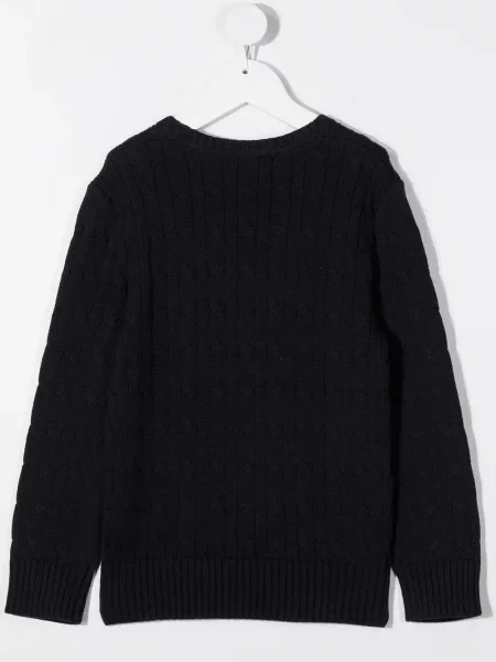 Sweter dziecięcy Polo Ralph Lauren niebieski