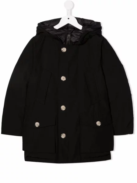 Płaszcz dziecięcy Woolrich czarny
