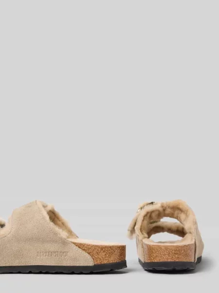 Klapki Birkenstock wsuwane z otwartą piętą