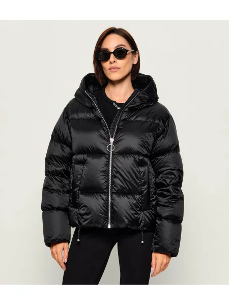 HUGO Geacă de puf | Relaxed fit negru