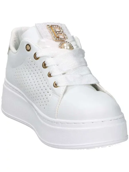 Sneakerși Laura Biagiotti alb