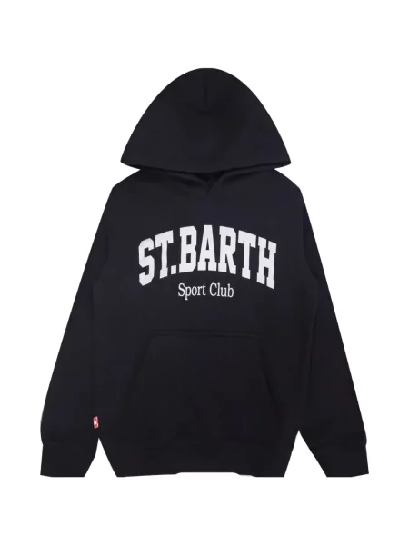 Bluza z kapturem dziecięca Mc2 Saint Barth czarna