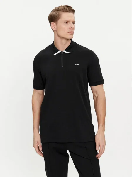 Hugo Tricou polo Dalomino negru