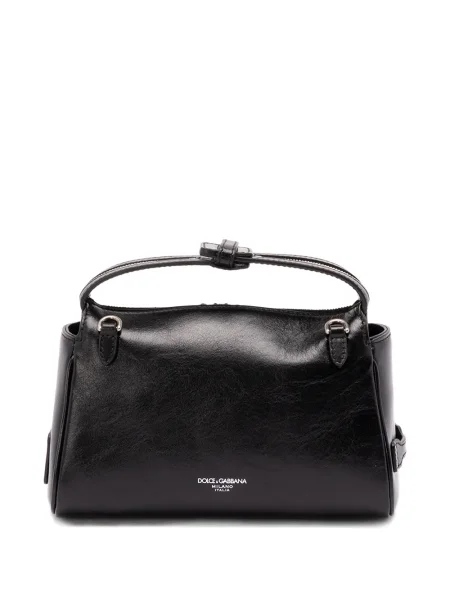 Geanta de piele Dolce & Gabbana din piele negru