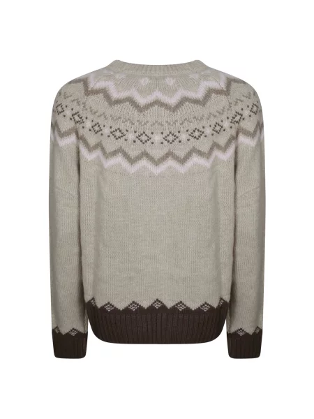 Sweter Mc2 Saint Barth beżowy