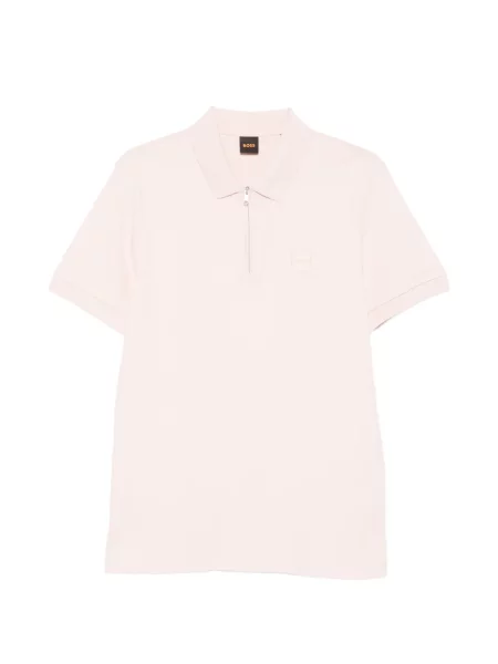Tricou polo Boss roz
