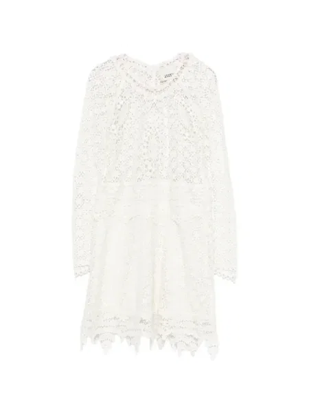 Rochie Isabel Marant tricotate de costum alb