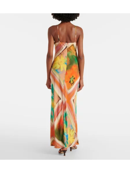 Rochie maxi Staud cu model floral