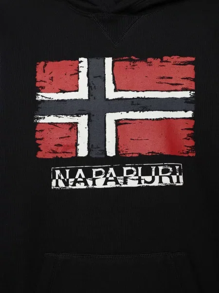 Детское худи Napapijri черное