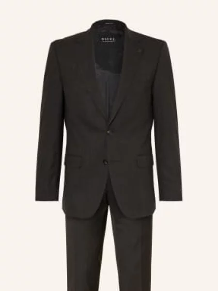 Digel Garnitur Daren Modern Fit schwarz czarny