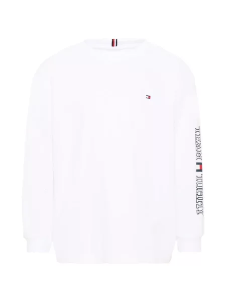Dětské tričko Tommy Hilfiger bílé