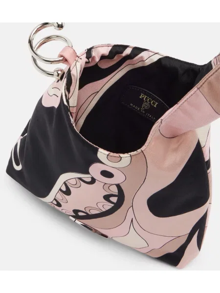Top Pucci de mătase roz