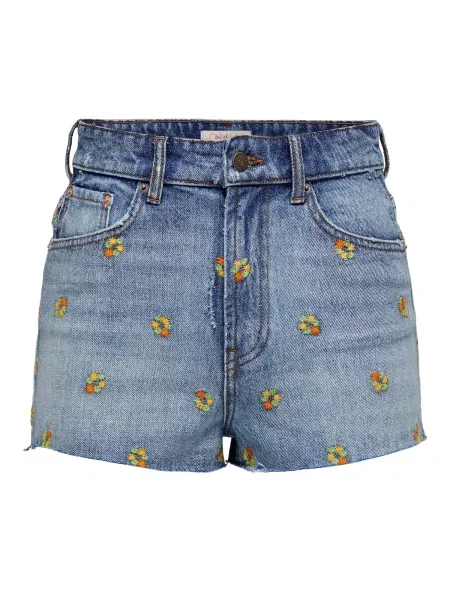ONLY Jeans ROBYN denim / galben închis / verde deschis / portocaliu homar albastru