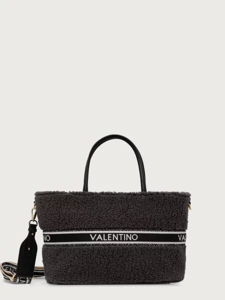 Geantă shopper Valentino Bags gri