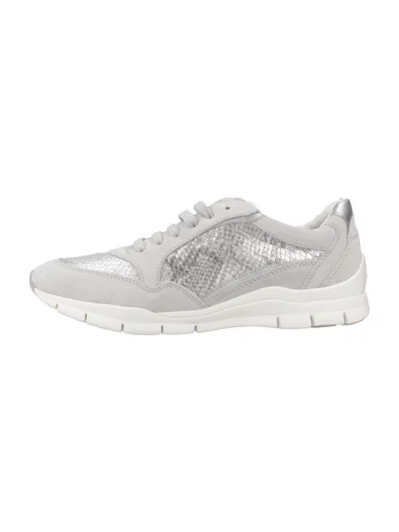 Sneakerși Geox gri