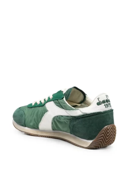 Szarvasbőr sneaker Diadora zöld
