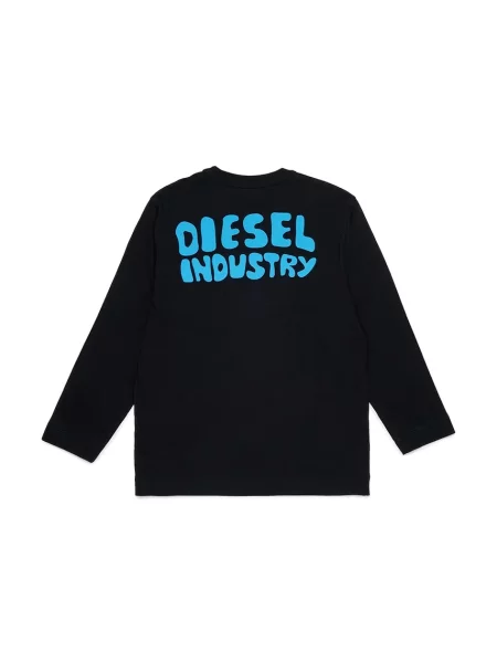 Gyerek póló Diesel fekete