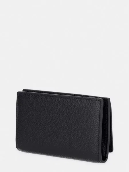Pocnitură portofel Calvin Klein din piele negru