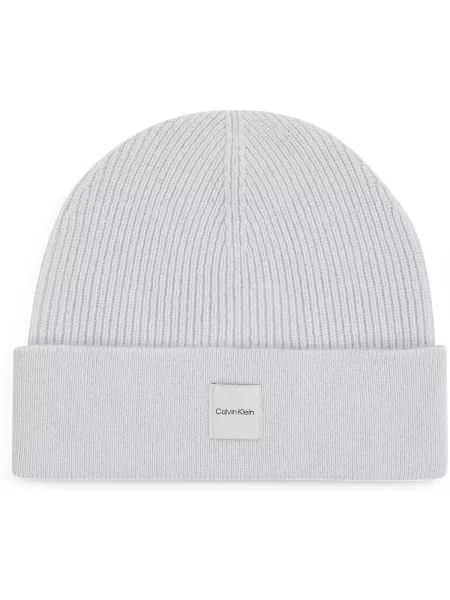 Calvin Klein Čepice Chunky Světle modrá šedý