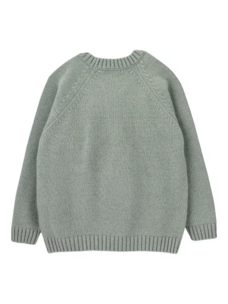 Sweter dziecięcy Knot zielony