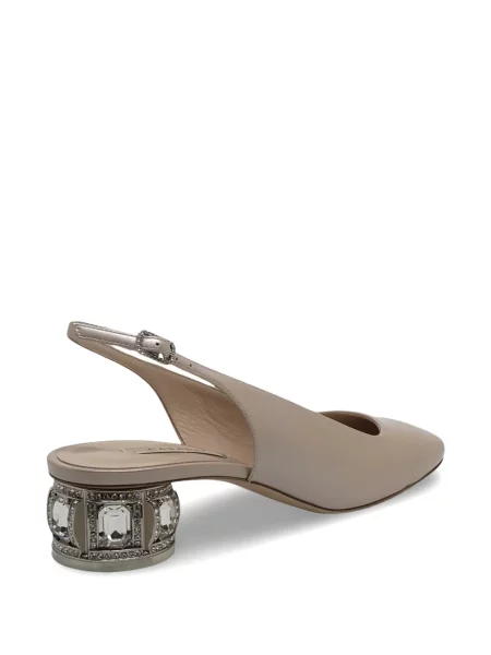 Pantofi cu toc Casadei slingback