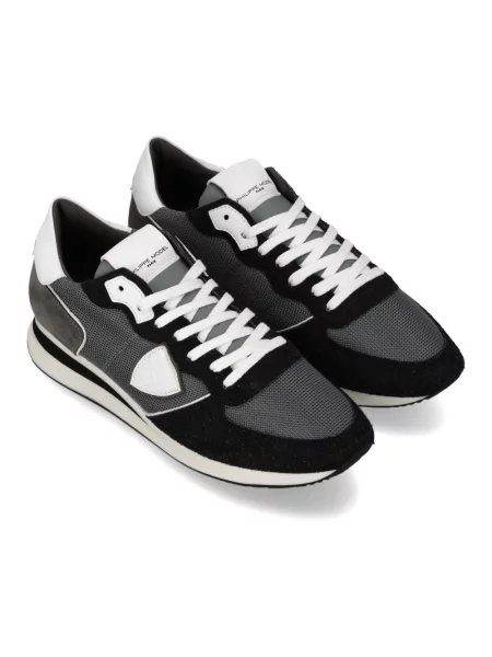 Buty do biegania Philippe Model skórzane do biegania czarne