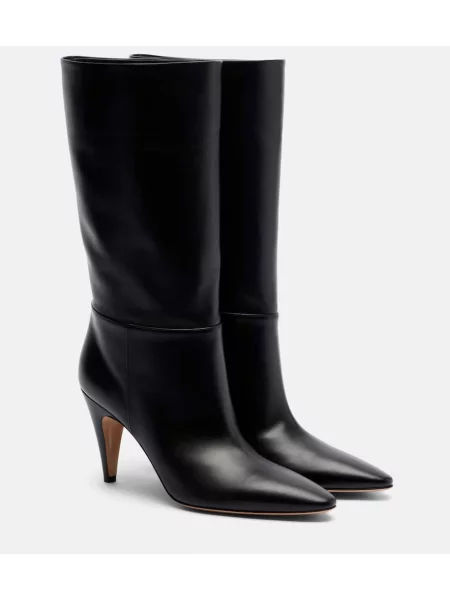 Botine Gianvito Rossi din piele negru
