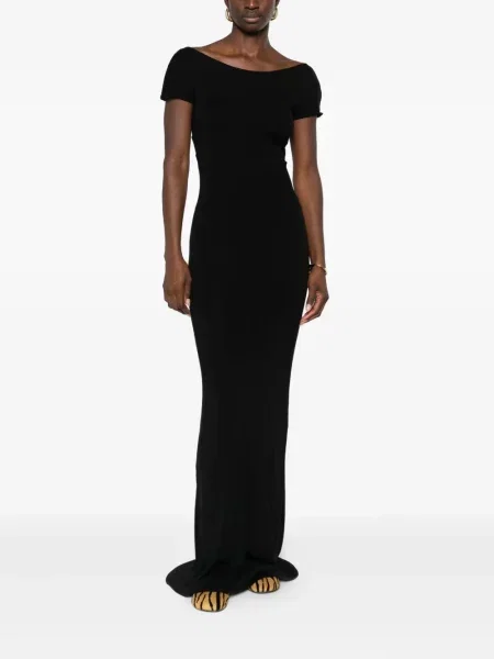 Rochie maxi Aya Muse de costum negru