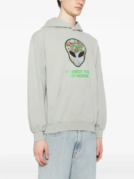 Hoodie Anti Social Social Club πράσινο