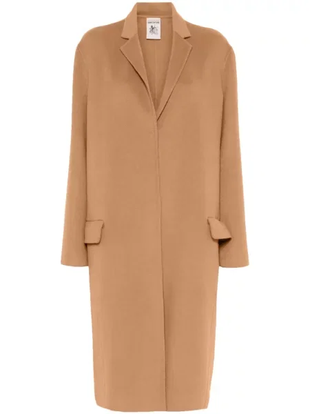 Palton Semicouture de lână maro