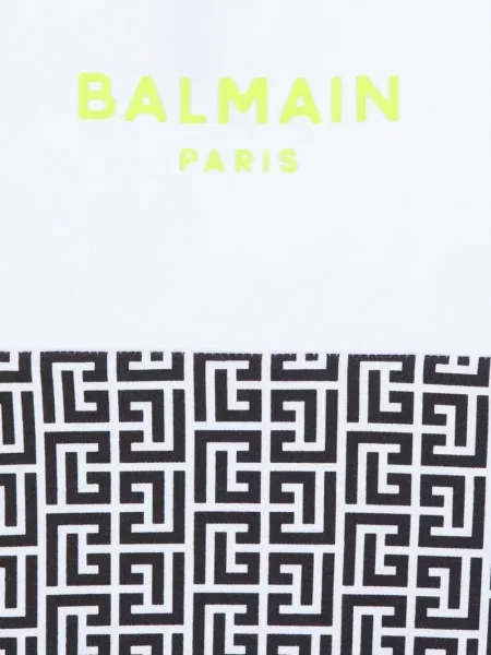 Piżama dziecięca Balmain czarna